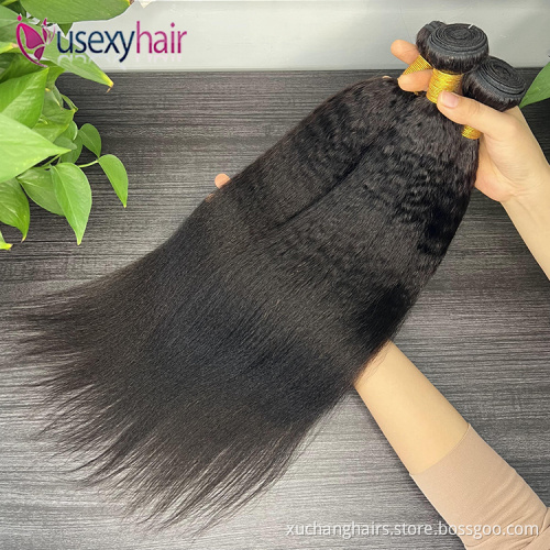 Wholesale yaki cuticle aligned virgin hair extension human hair bundles single donor raw vietnamese hair wholesale vendors